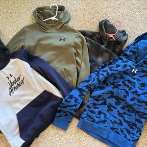 4 New Under Armour Hoodies